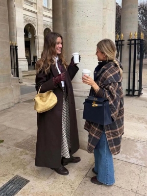 最最经典的格纹，也能穿