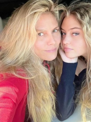 Heidi Klum 宣布不再做模特了 由自己的女儿接棒！